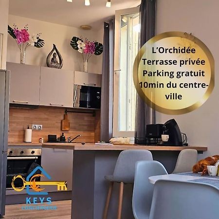 شقة L'Orchidee, Proche De La Gare Avec Clim Et Terrasse ناربون المظهر الخارجي الصورة